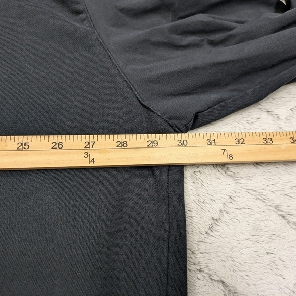 Nike Hoodie Women's XXL Black Icon Clash Sportswear Nylon Sleeves Roll Cuffs - Picture 6 of 9